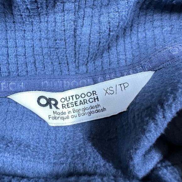 Outdoor Research NWT Trail Mix Cowl Neck Pullover Nimbus Size XS Kangaroo Pocket - Picture 3 of 10